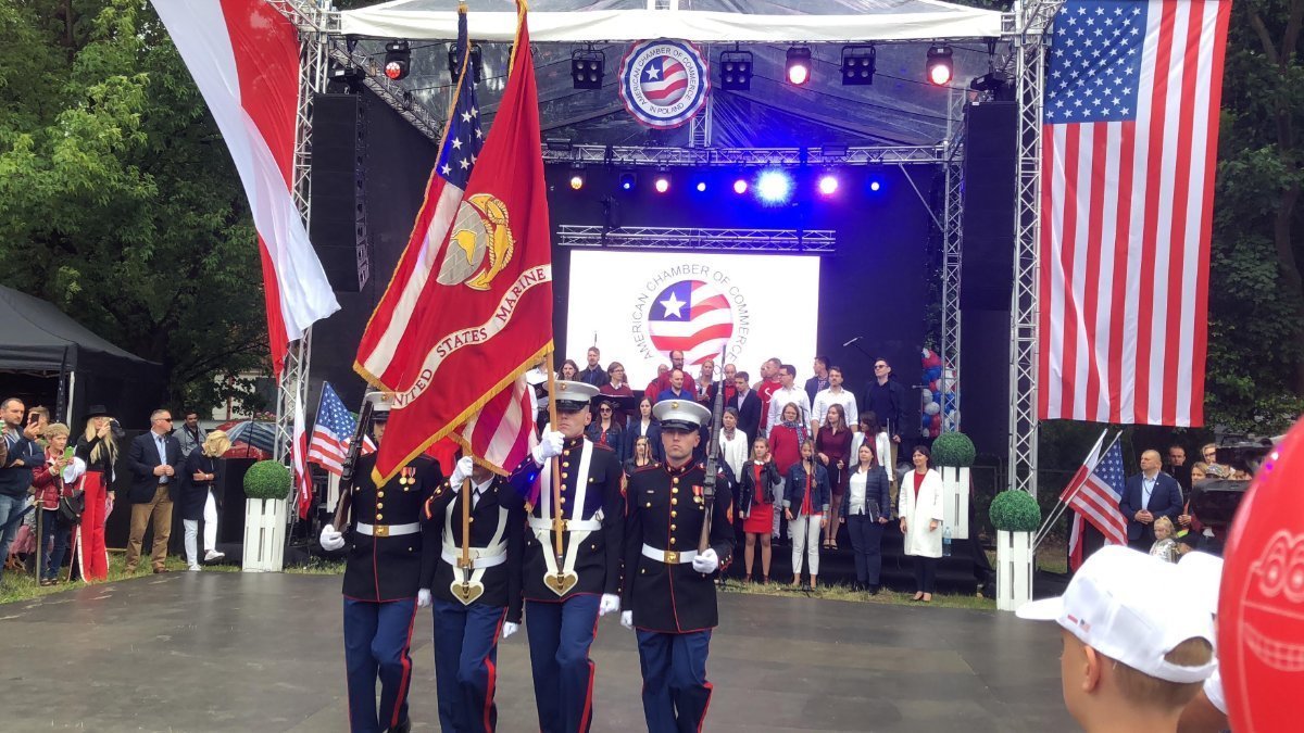 Independence Day Picnic, organised by the American Chamber of Commerce in Poland on 30 June 2018.